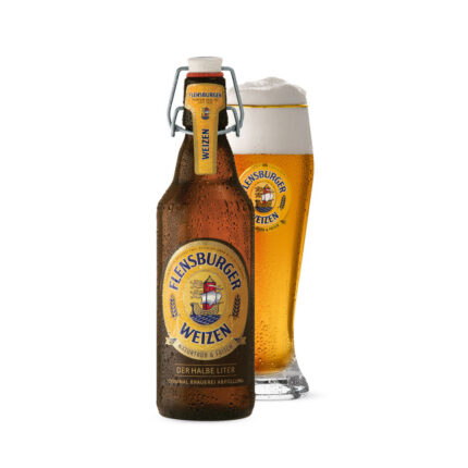 BEER IMPORTED FLENSBURGER WEISS 500