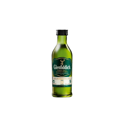 WHISKEY MINIATURES GLENFIDDICH 12 YEAR OLD 50ML