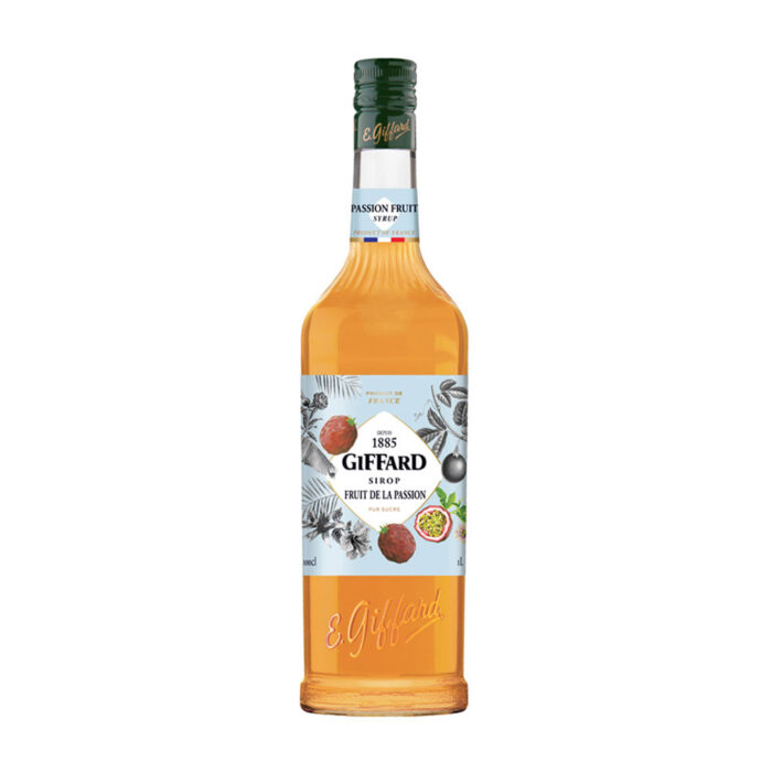 GIFFARD SYRUP PASSION FRUIT 1000ml - Image 1