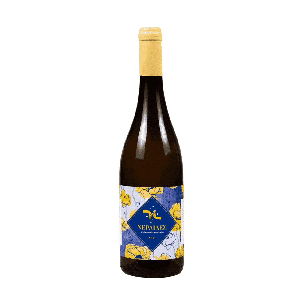 neraides-750ml ΜΠΑΡΑΦΑΚΑ ΝΕΡΑΙΔΕΣ ΗΜΙΓΛΥΚΟΣ ΛΕΥΚΟΣ 750ml - Image 1