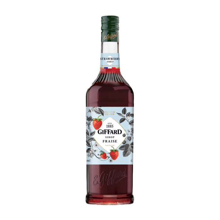 GIFFARD SYRUP STRAWBERRY 1000ml - Image 1