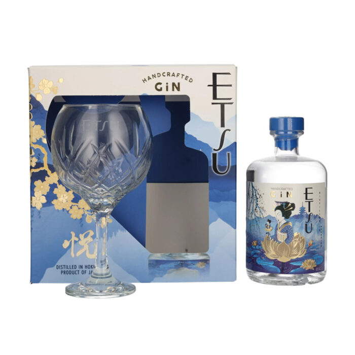 ETSU JAPANESE GIN 700ml GIFT PACK - Image 1