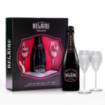 BELAIRE LUC RARE ROSE 750ml + 2 GLASSES