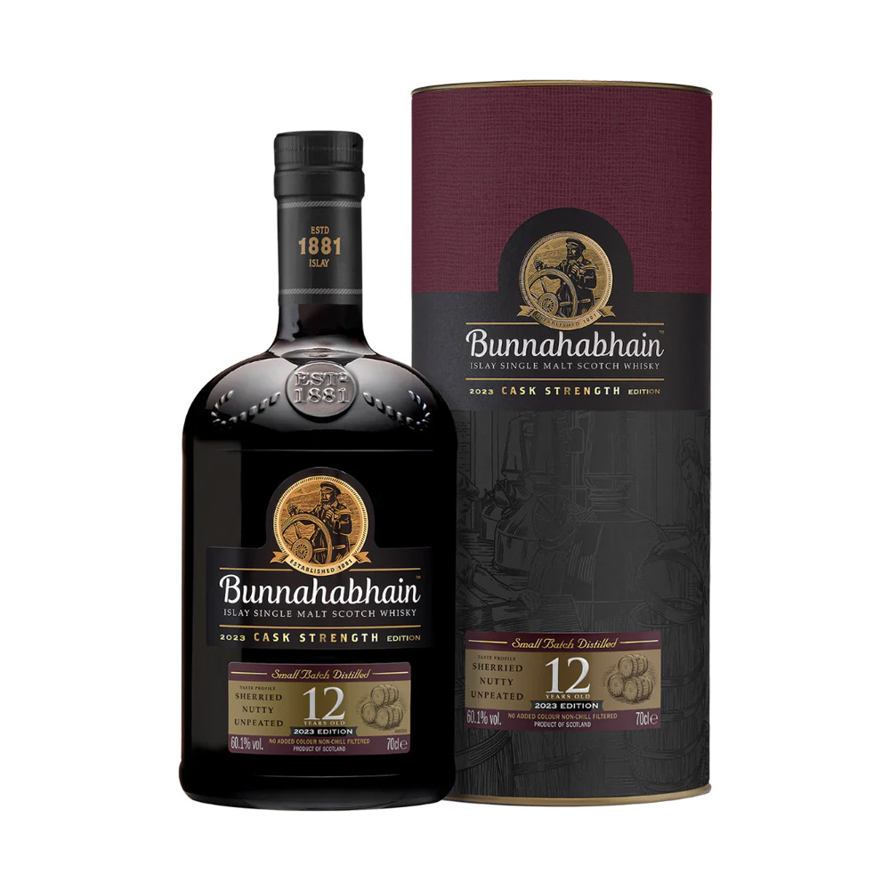 bunnahabhain-12yo-cask-strength-700ml BUNNAHABHAIN 2023 CASK STRENGTH 12 Y.O 700ml - Image 1