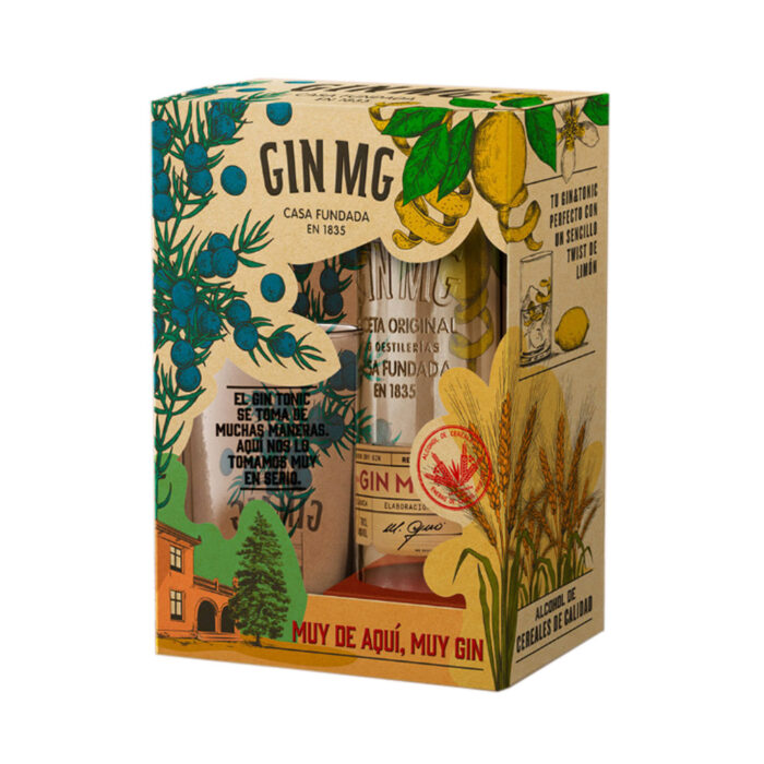GINMG GIFT PACK (+1 GLASS) 700ml - Image 1