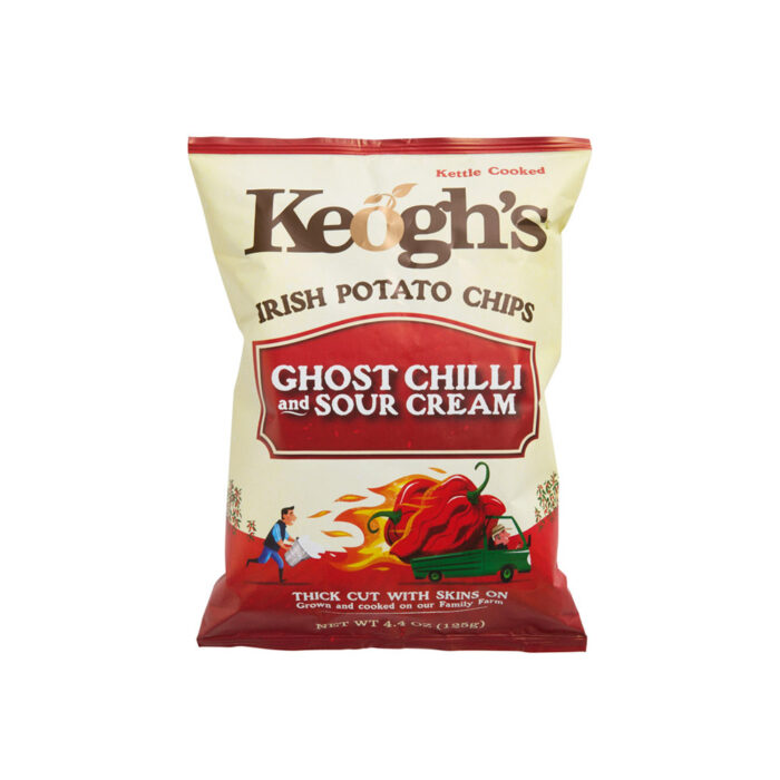 KEOGH'S CHIPS GHOST CHILLI & SOUR CREAM 125g - Image 1