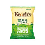 KEOGH'S CHIPS SOUR CREAM & SHAMROCK 125g