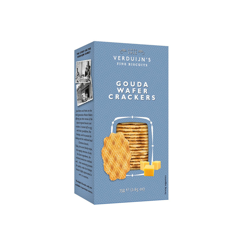 VERDUIJNS-CRACKERS-GOUDA-75G VERDUIJN'S CRACKERS GOUDA 75g - Image 1