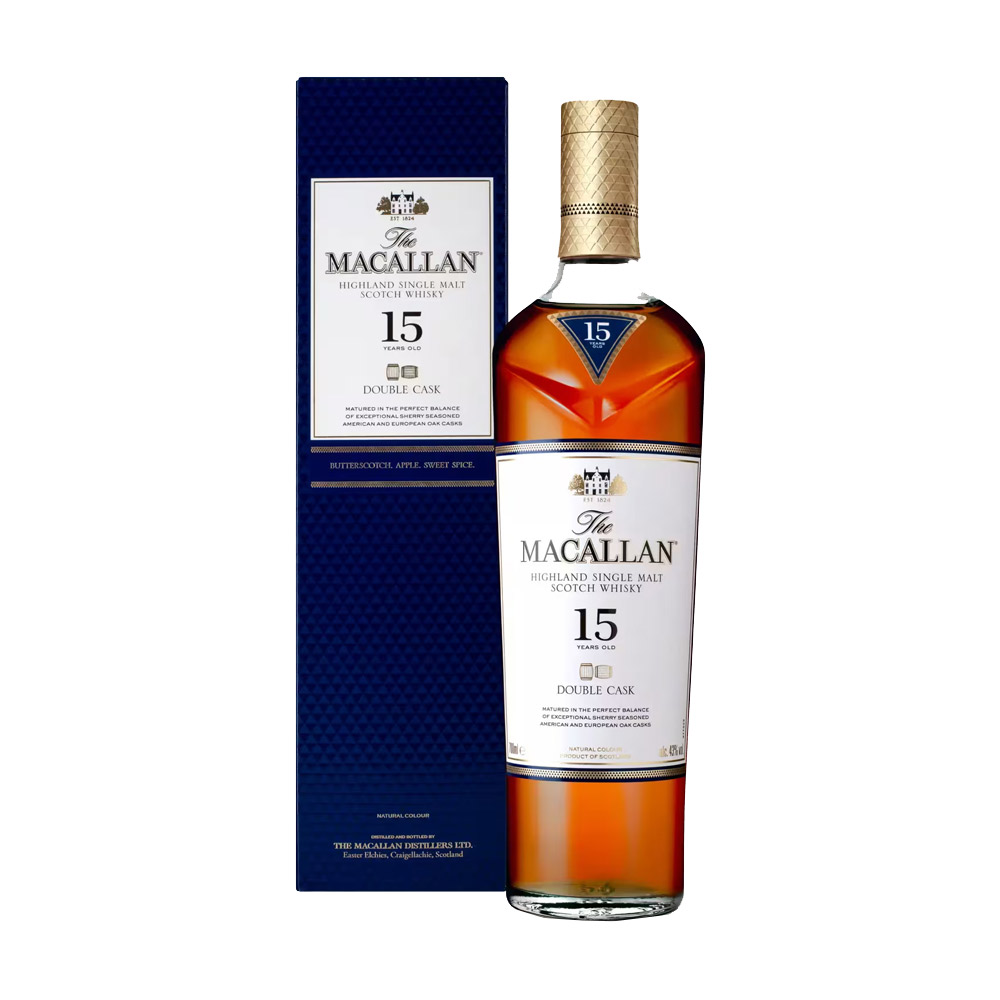 MACALLAN-15YO-700ML-2 MACALLAN 15 Y.O DOUBLE CASK 700ml - Image 1