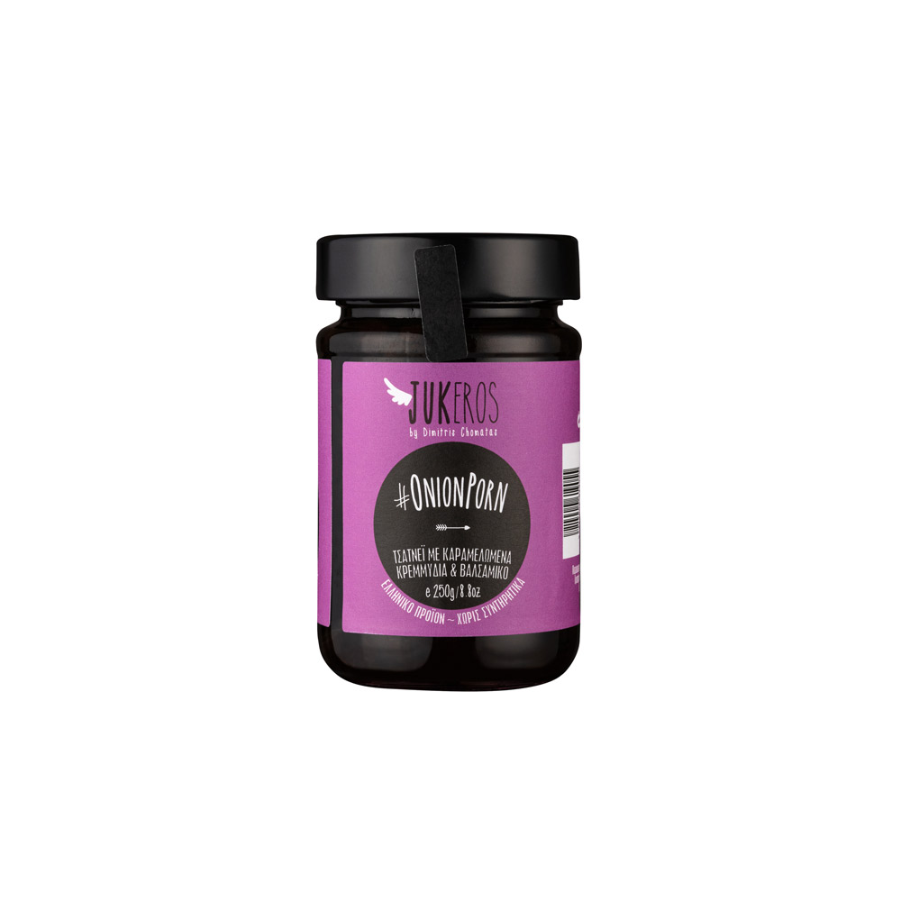 JUKEROS-ONION-PORN-220G JUKEROS ONION PORN CHUTNEY 250g - Image 1