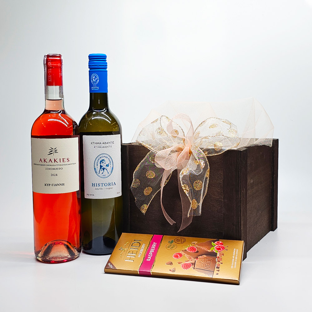 winebox2f007 ΣΥΝΘΕΣΗ ΔΩΡΟΥ ΚΡΑΣΙΩΝ 25-007 - Image 1