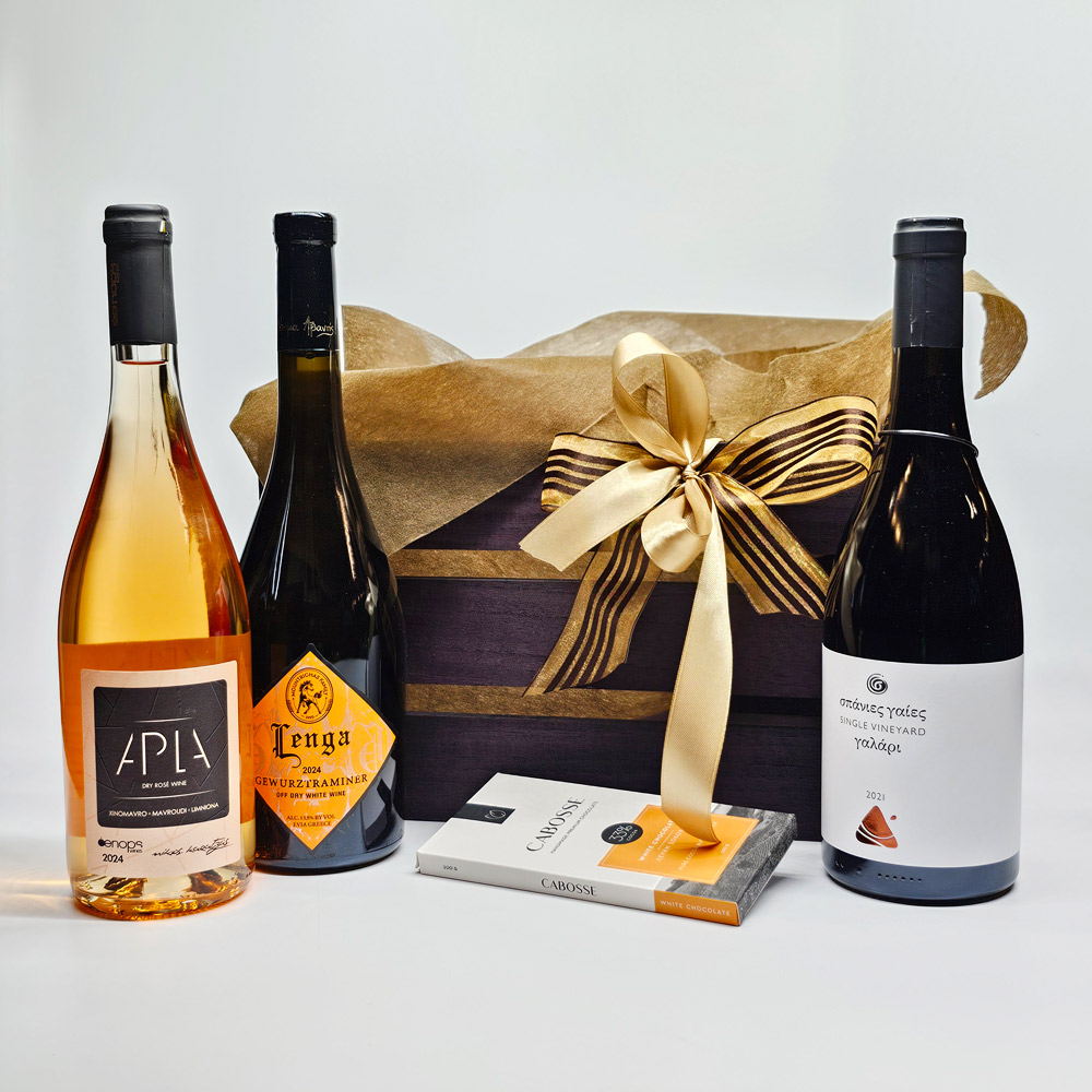 winebox3f005 ΣΥΝΘΕΣΗ ΔΩΡΟΥ ΚΡΑΣΙΩΝ 25-034 - Image 1