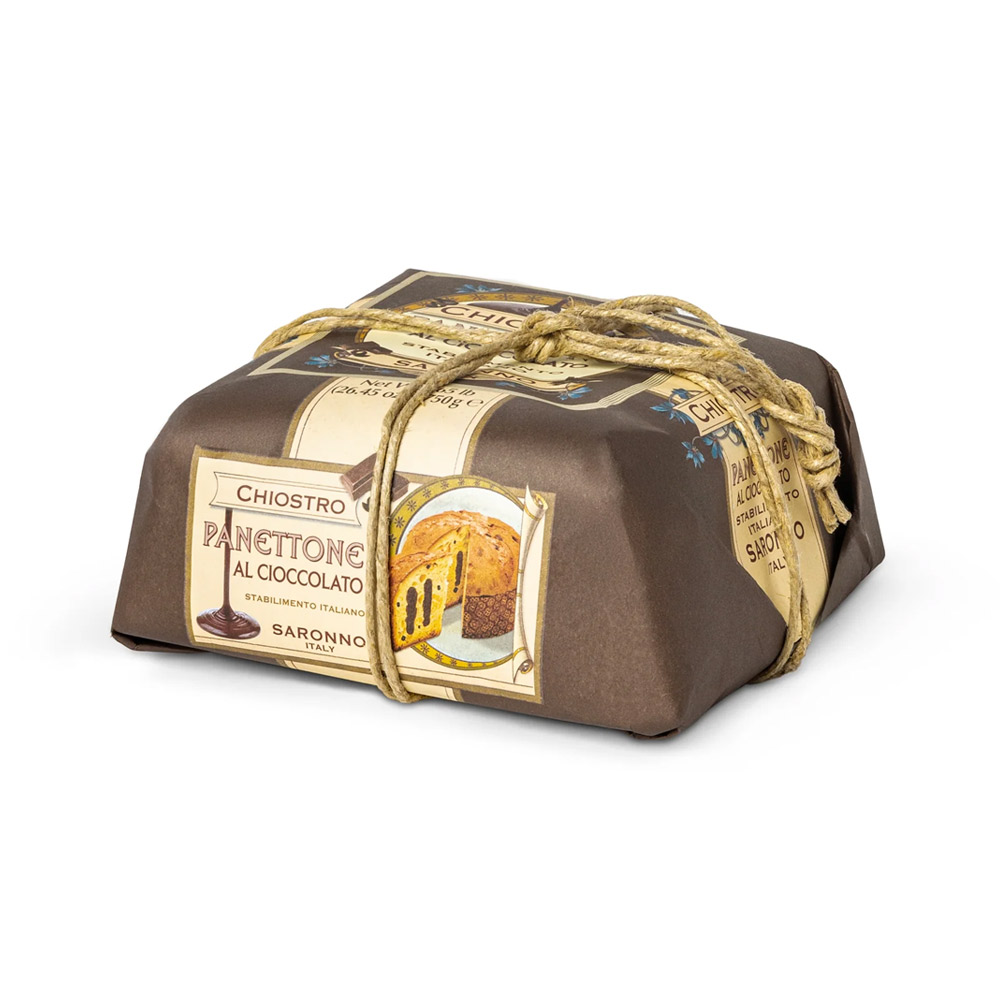 CHIOSTRO-PANETTONE-CHOCOLATE-750G CHIOSTRO PANETTONE CHOCOLATE 750g - Image 1
