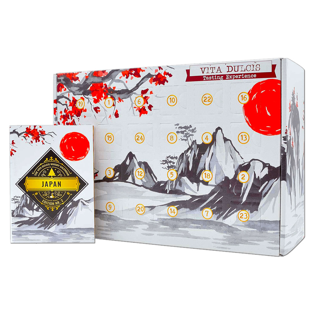 JAPAN-TASTE-EXPERIENCE-4 JAPANESE WHISKEY TASTING SET 24 DAYS (24x20ml) - Image 1