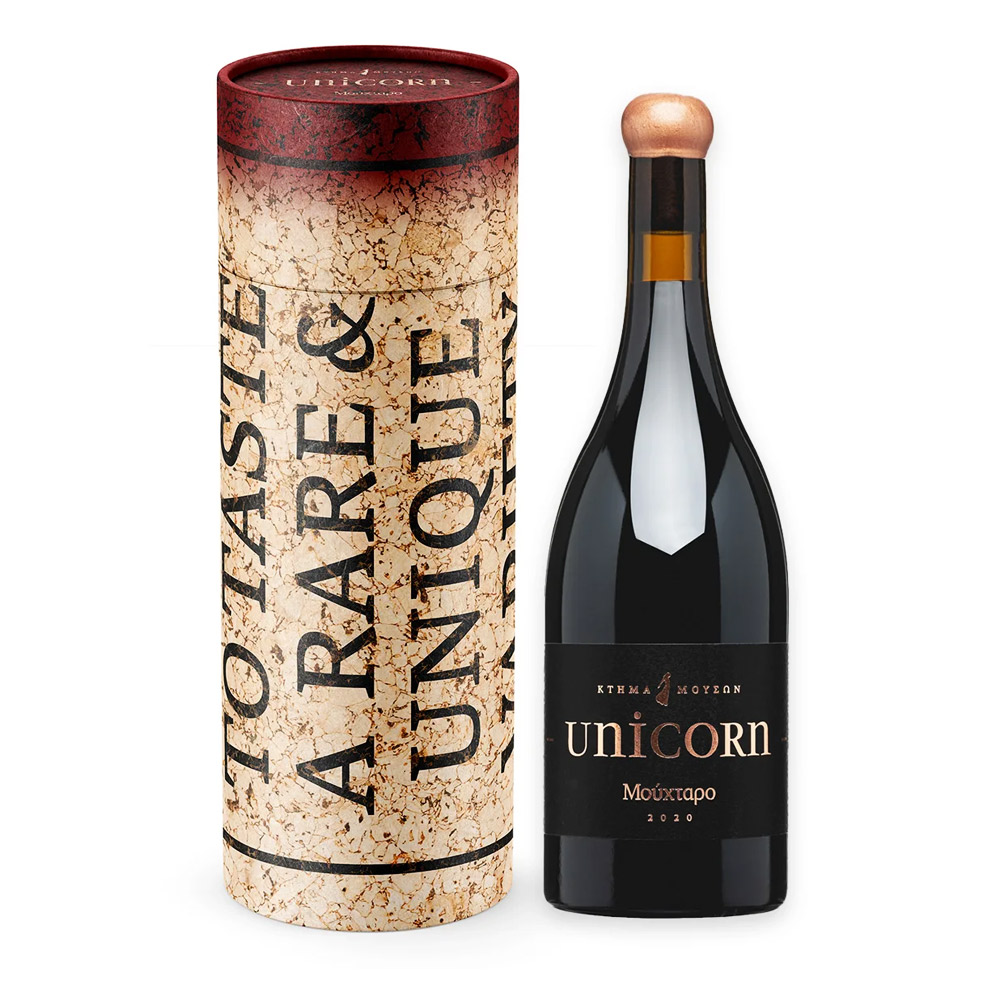 ktima-mouson-unicorn-mouhtaro-750ml ΚΤΗΜΑ ΜΟΥΣΩΝ UNICORN ΜΟΥΧΤΑΡΟ (2022) ΕΡΥΘΡΟΣ 750ml - Image 1
