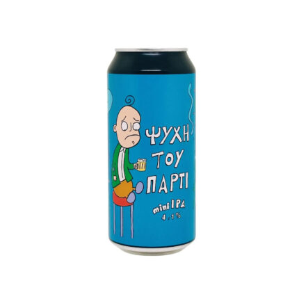 MIDNIGHT ΨΥΧΗ ΤΟΥ ΠΑΡΤΙ MINI IPA 440ml ΚΟΥΤΙ