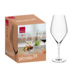 ΣΕΤ ΚΡΥΣΤΑΛΛΙΝΑ ΠΟΤΗΡΙΑ ΚΡΑΣΙΟΥ 4 ΤΕΜΑΧΙΑ – RONA PICCOLO 350ml