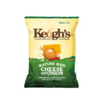 KEOGH'S CHIPS CHEDDAR CHEESE & ONION 125g