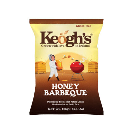 KEOGH’S CHIPS HONEY BBQ 125g