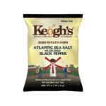 KEOGH’S CHIPS SEA SALT & BLACK PEPPER 125g
