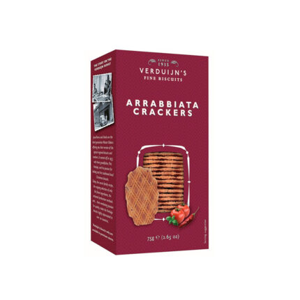 VERDUIJN'S CRACKERS ARRABBIATA 75g