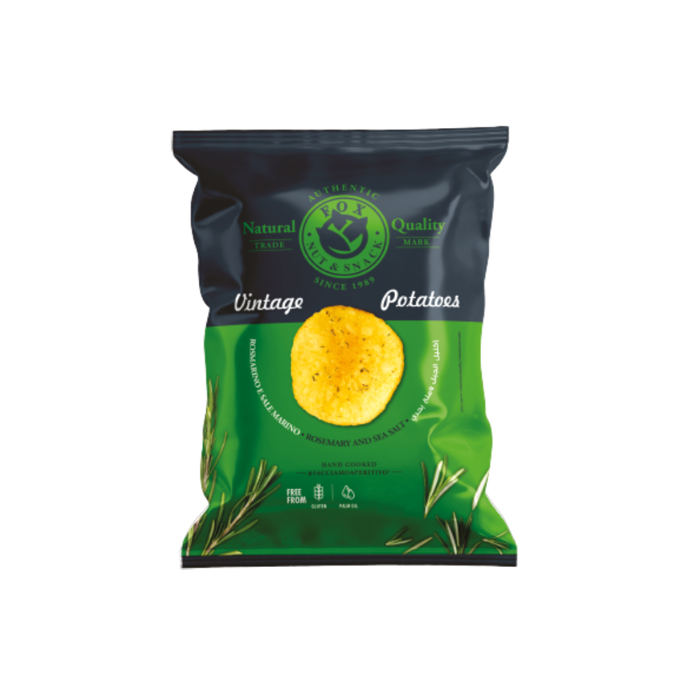 FOX-ITALIA-VINTAGE-POTATOES-ROSEMARY-SEA-SALT-120G VINTAGE POTATOES ROSEMARY & SEA SALT CHIPS 120g FOX ITALIA