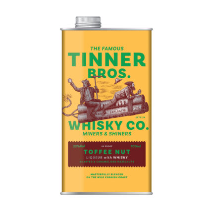 TINNER BROS TOFFEE NUT WHISKEY LIQUEUR 700ml