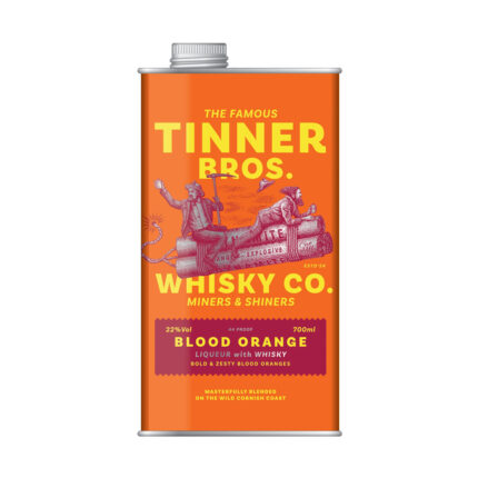 TINNER BROS BLOOD ORANGE WHISKEY LIQUEUR 700ml